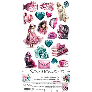 Craft O'Clock Extras Set, Soulflowers - Soulmate