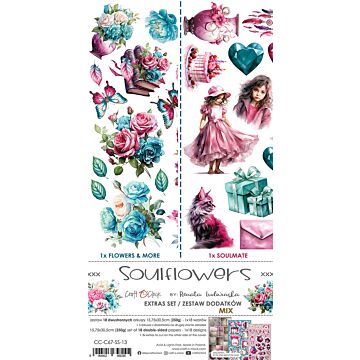 Craft O'Clock Extras Set, Soulflowers - Mix