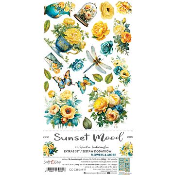 Craft O'Clock Extras Set, Sunset Mood - Flowers