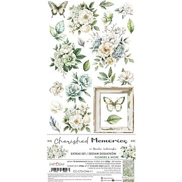 Craft O'Clock Extras Set, Cherished Memories - Flowers