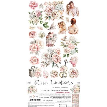 Craft O'Clock Extras Set, Rose Emotions - Flowers