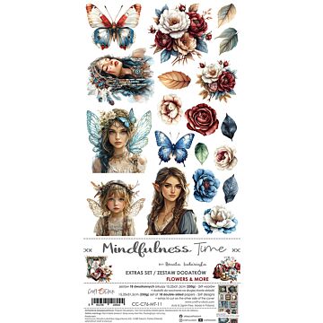 Craft O'Clock Extras Set, Mindfulness Time - Flowers