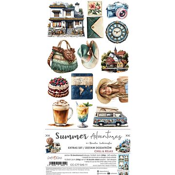 Craft O'Clock Extras Set, Summer Adventures - Flowers