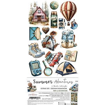 Craft O'Clock Extras Set, Summer Adventures - Trip