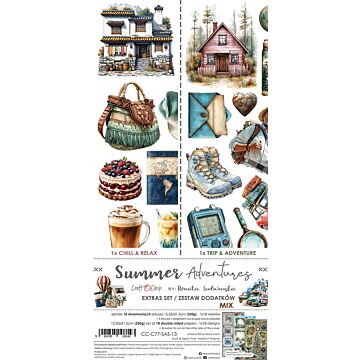 Craft O'Clock Extras Set, Summer Adventures - Mix