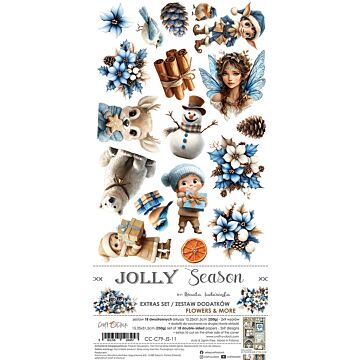 Craft O'Clock Extras Set, Jolly Season - Flowers