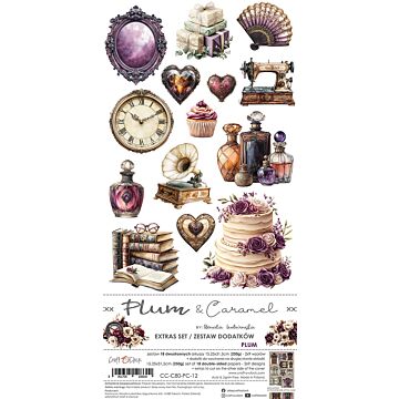 Craft O'Clock Extras Set, Plum & Caramel - Plum