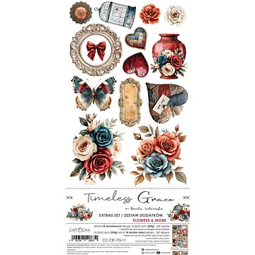 Craft O'Clock Extras Set, Timeless Grace - Flowers