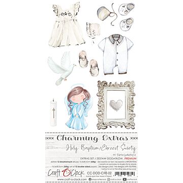 Craft O'Clock Charming Extras Set, Premium - 02 Holy Baptism
