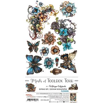 Craft O'Clock Extra Set, Mists of Toolbox Town - Flowers