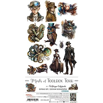 Craft O'Clock Extra Set, Mists of Toolbox Town - Citizens