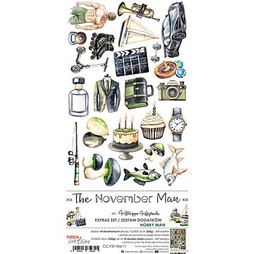 Craft O'Clock Extras Set, The November Man - Hobby