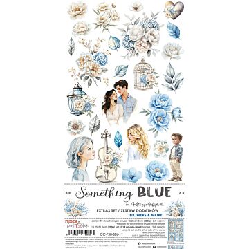 Craft O'Clock Extras Set, Something Blue - Flowers