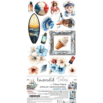 Craft O'Clock Extras Set, Emerald Tales - Flowers