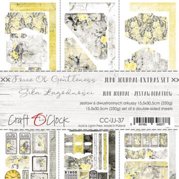 Craft O'Clock Junk Journal Extras Set, Force of Gentleness
