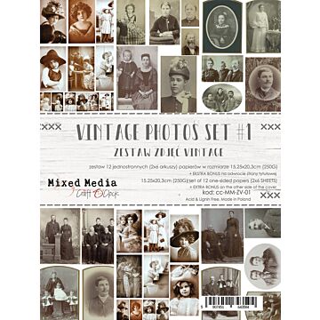 Craft O'Clock Vintage Photo Set #1