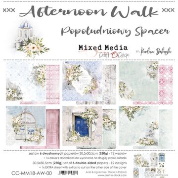 Craft O'Clock - 12X12 Paper Pad, Afternoon Walk