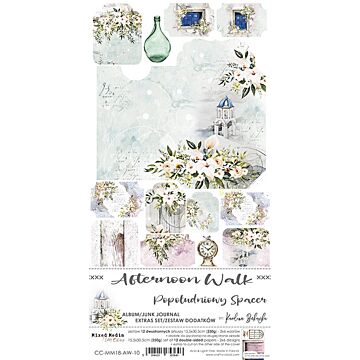 Craft O'Clock Junk Journal Extras Set, Afternoon Walk