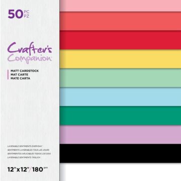 Crafter's Companion 12X12 Paper Pad, Everyday Brights