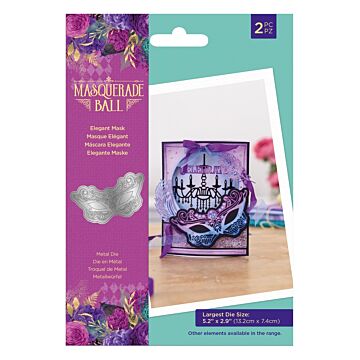 Crafter's Companion Die, Masquerade Ball - Elegant Mask