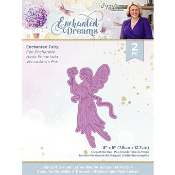 Crafter's Companion Sara Signature Stamp & Die Set, ED - Enchanted Fairy by Sara Davies