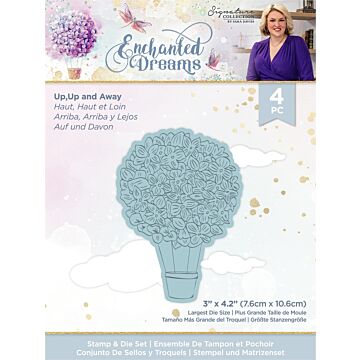 Crafter's Companion Sara Signature Stamp & Die Set, ED - Up, Up and Away by Sara Davies