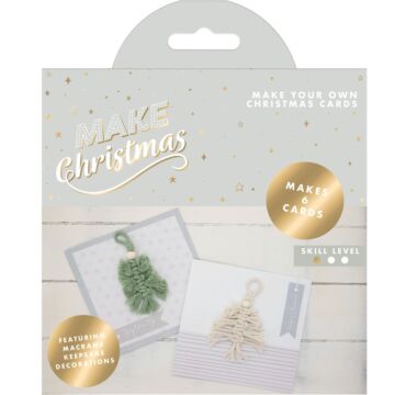 Crafter's Companion Make Christmas Card Making Kit, Cosy Christmas