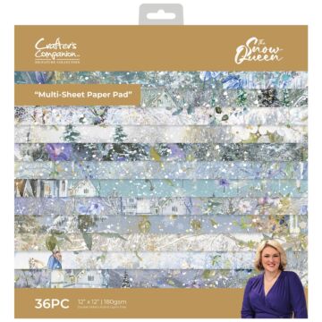 Crafter's Companion Sara Signature 12X12 Paper Pad, The Snow Queen