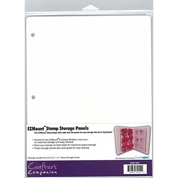 Crafter's Companion 8.5X11 Stamp N' Stor Storage Panels, Lightweight (5pk)