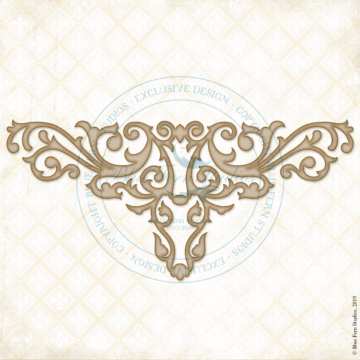 Blue Fern Studios - Ornate Flourish corner