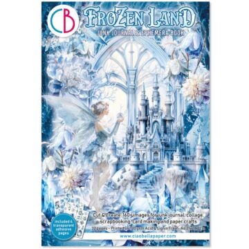 Ciao Bella A4 Junk Journal & Ephemera Book, Frozen Land