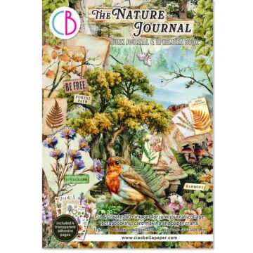Ciao Bella The Nature Journal A4 Junk Journal & Ephemera Book