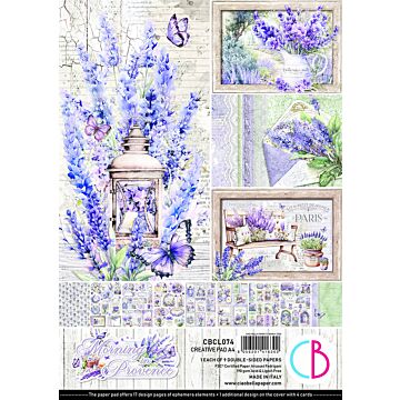 Ciao Bella A4 Creative Pad, Morning in Provence