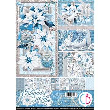 Ciao Bella A4 Creative Pad, Elegance of Blue
