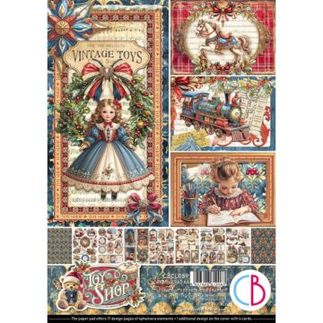 Ciao Bella A4 Creative Pad, Toy Shop