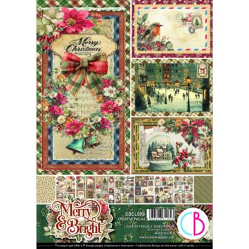 Ciao Bella Merry & Bright A4 Creative Pad