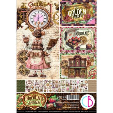 Ciao Bella Chocolate Wanderlust A4 Creative Pad