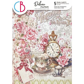 Ciao Bella A4 Deluxe Paper, Gold - Timeless Moments