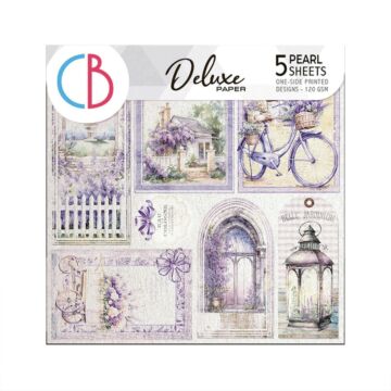 Ciao Bella 6X6 Deluxe Paper, Pearl - Morning in Provence