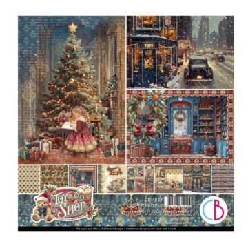 Ciao Bella 8X8 Paper Pad, Toy Shop