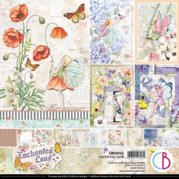 Ciao Bella 12X12 Paper Pad, Enchanted Land