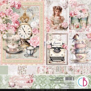 Ciao Bella 12X12 Paper Pad, Timeless Moments