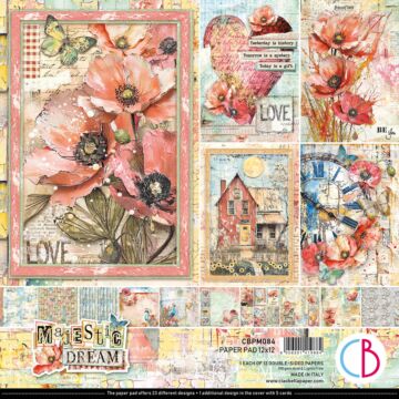 Ciao Bella 12X12 Paper Pad, Majestic Dream