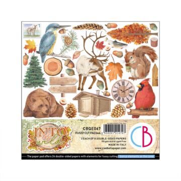 Ciao Bella 6X6 Fussy Cut Pad, Into the Wild