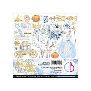 Ciao Bella 6X6 Fussy Cut Pad, Midnight Spell