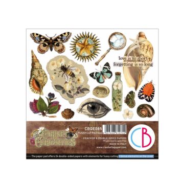 Ciao Bella 6X6 Fussy Cut Pad, Cabinet of Curiosities