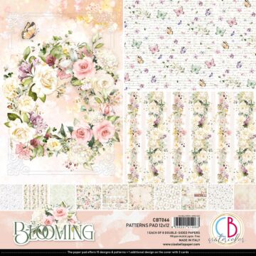 Ciao Bella 12X12 Patterns Paper Pad, Blooming