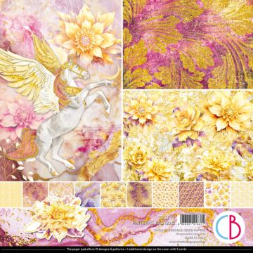 Ciao Bella 12X12 Patterns Paper Pad, Ethereal