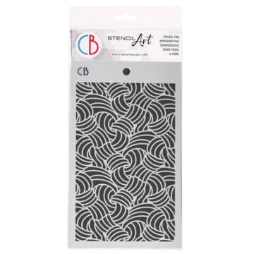 Ciao Bella Texture Stencil, Nut Basket