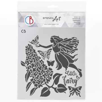 Ciao Bella Texture Stencil, Fairy Spring